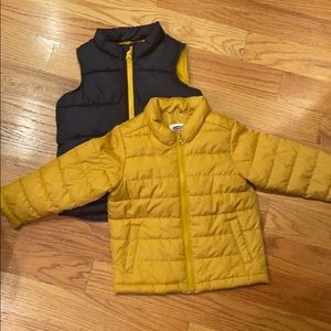 Old navy toddler Jacket and Vest